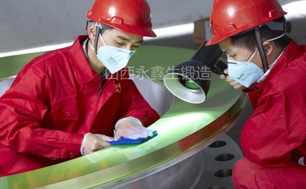 环形锻件探伤检测