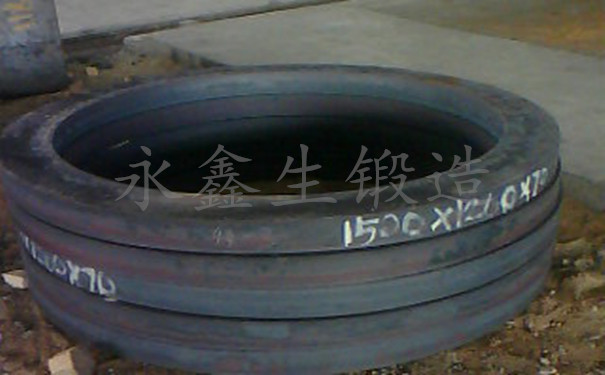 冷却后的环形锻件